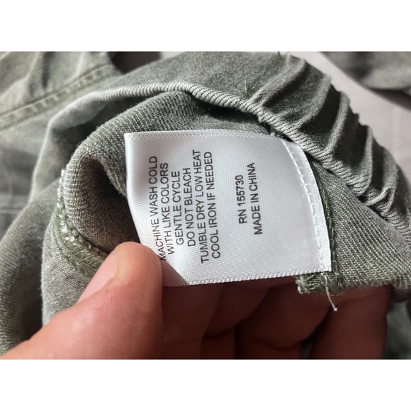 Jane Delancy Women's Gray Lyocell Utility Jacket Size L - Picture 7 of 8